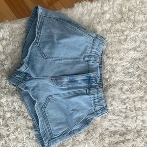 pacsun denim shorts